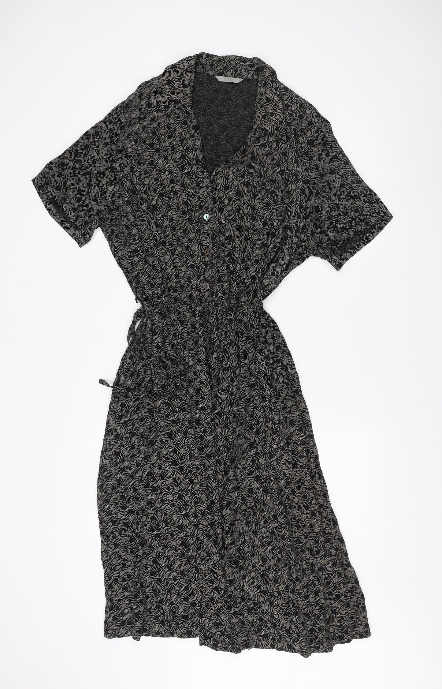 Marks and Spencer Women's Black Dress, Size 20, New