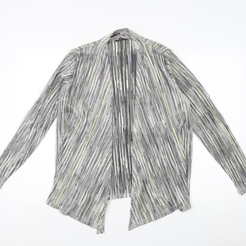 Anna Rose Women's Medium Black Striped Jacket