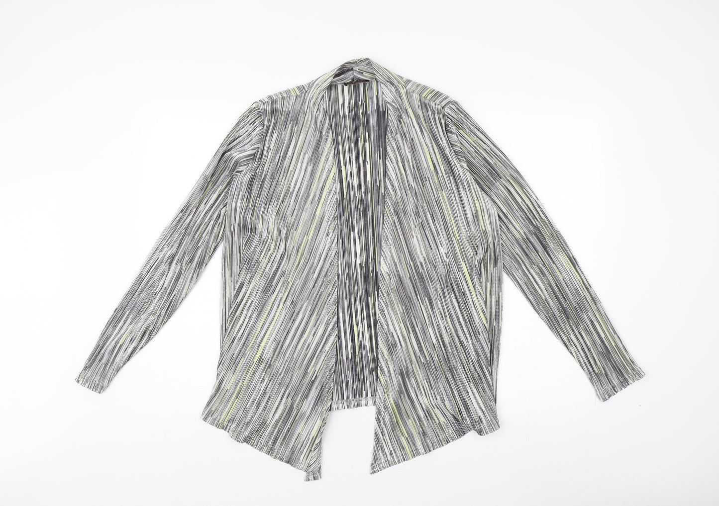 Anna Rose Women's Medium Black Striped Jacket
