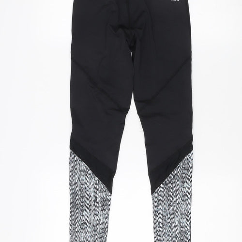 Dare 2b Women's Black Slim Fit Geometric Leggings Size 8