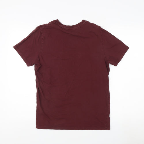 Jack & Jones Red Medium Men's Graphic T-Shirt
