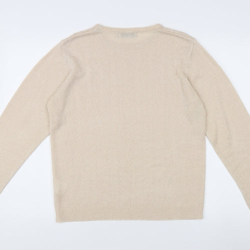Honor Millburn Women's Beige Cable-Knit Jumper M