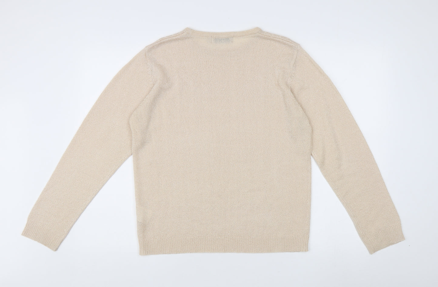 Honor Millburn Women's Beige Cable-Knit Jumper M