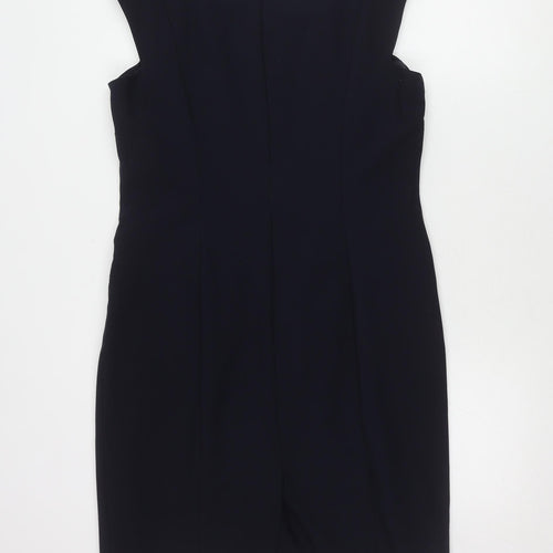 Next Women's Black Sheath Dress Size 14 - Workwear Essential