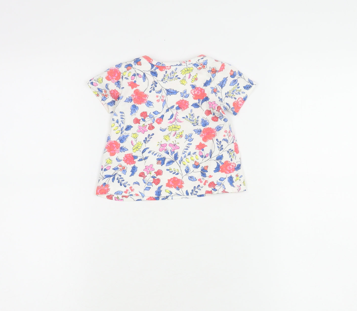 Joules Baby Multicoloured Floral T-Shirt, 3-6 Months