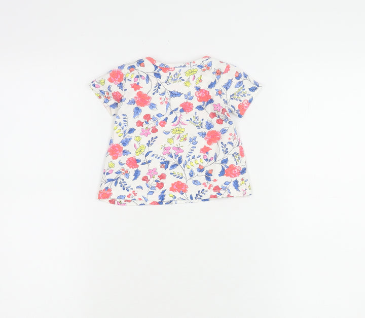Joules Baby Multicoloured Floral T-Shirt, 3-6 Months