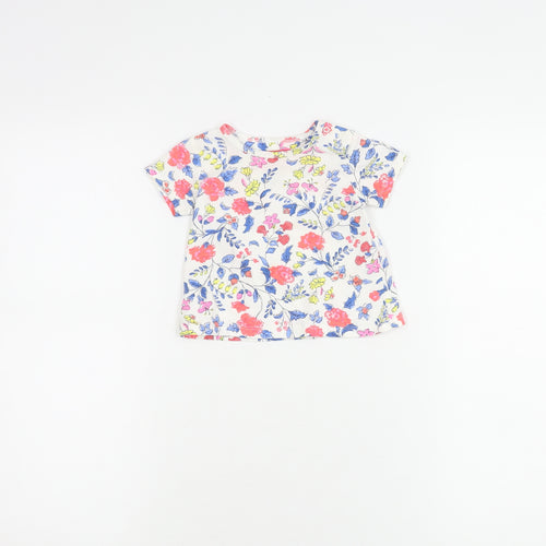 Joules Baby Multicoloured Floral T-Shirt, 3-6 Months