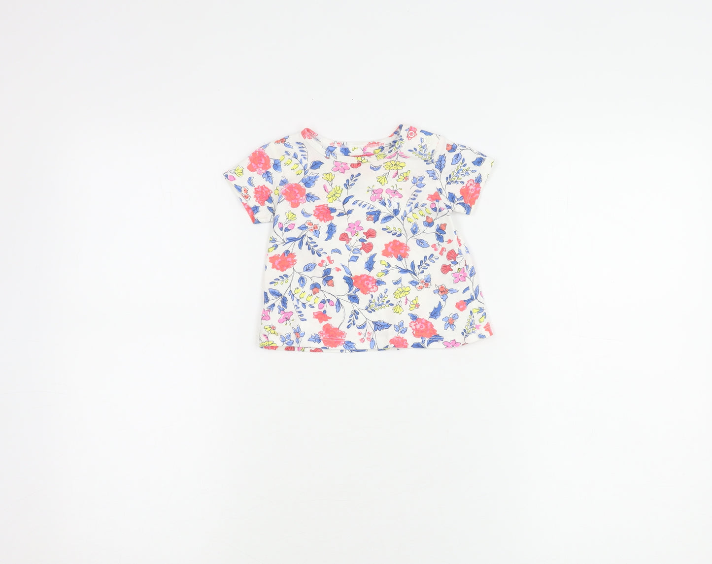 Joules Baby Multicoloured Floral T-Shirt, 3-6 Months