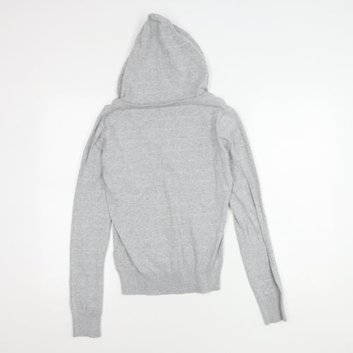 Soul Cal Women’s Grey Pullover Hoodie, Size 12