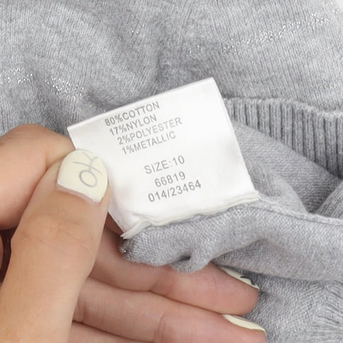 Soul Cal Women’s Grey Pullover Hoodie, Size 12