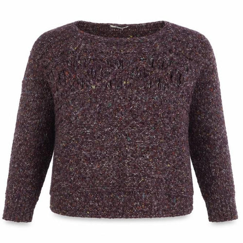 SoulCal & Co Women's Purple Chunky Knit Jumper Size 8