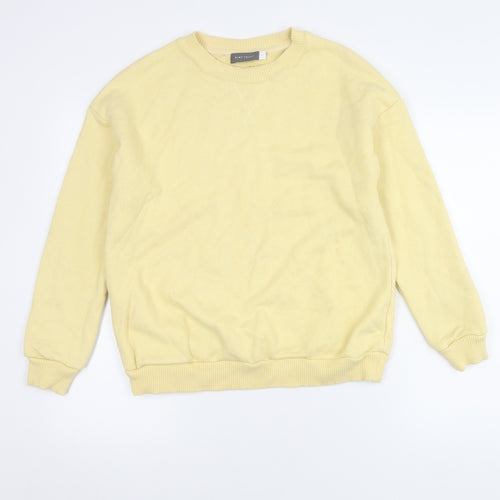 Mint Velvet Women's Yellow Sweatshirt Cotton S