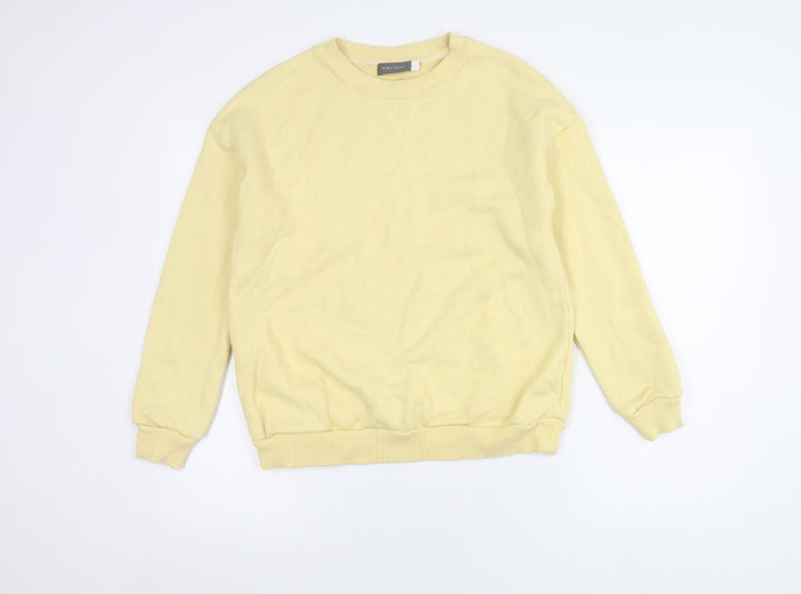 Mint Velvet Women's Yellow Sweatshirt Cotton S