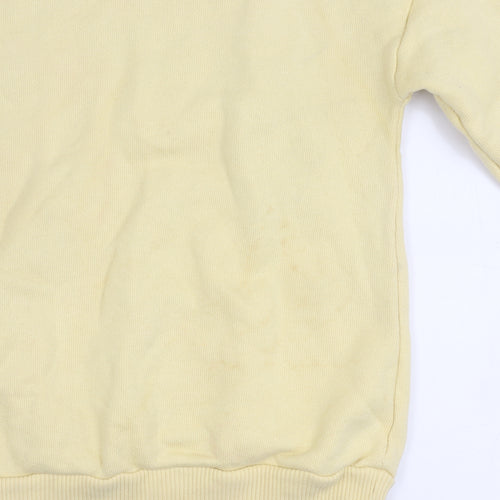 Mint Velvet Women's Yellow Sweatshirt Cotton S
