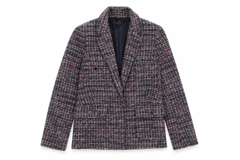 Front view of Marks & Spencer Women's Multicoloured Blazer, size 10