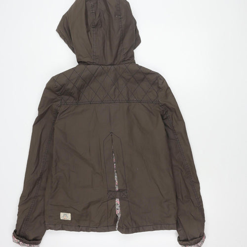 SoulCal & Co Women's Brown Jacket Size 8 Casual Style