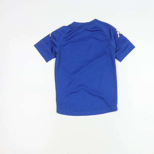 Kappa Boys Blue Polyester T-Shirt, Age 6, Sporty Style