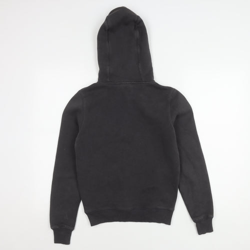 Animal Women's Black Hoodie Size 8 with Logo Accents
