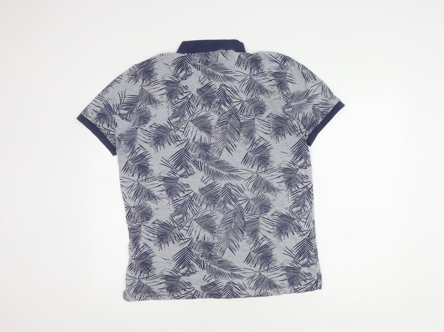 ALTINYILDIZ CLASSICS Blue Men's XL Slim Fit Polo