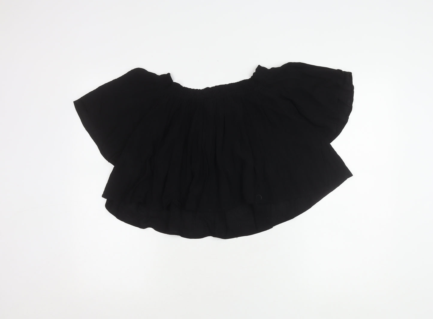 Superdry Women's Black Off Shoulder Tunic Blouse XS