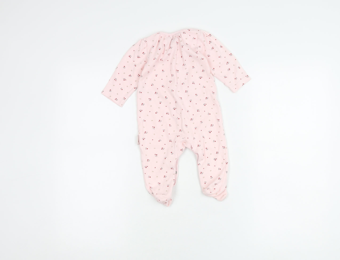 Jasper Conran Pink Floral Babygrow 6-9 Months Unisex