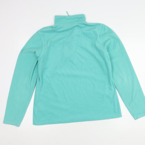 Mountain Warehouse Women's Blue Fleece Pullover Sweatshirt L