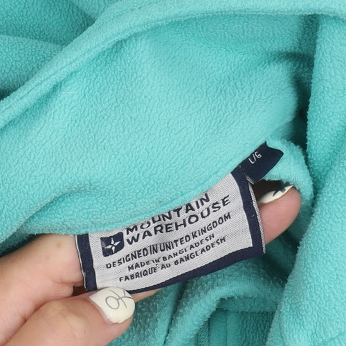 Mountain Warehouse Women's Blue Fleece Pullover Sweatshirt L