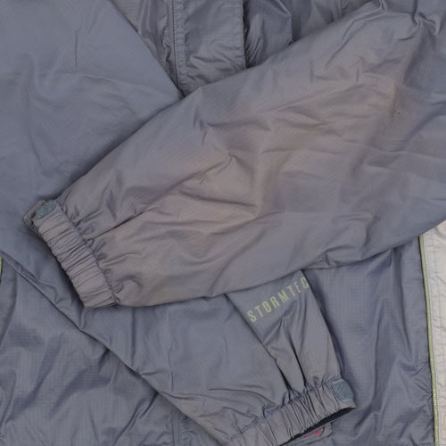 Peter Storm Women's Blue Hooded Rain Jacket Size 14