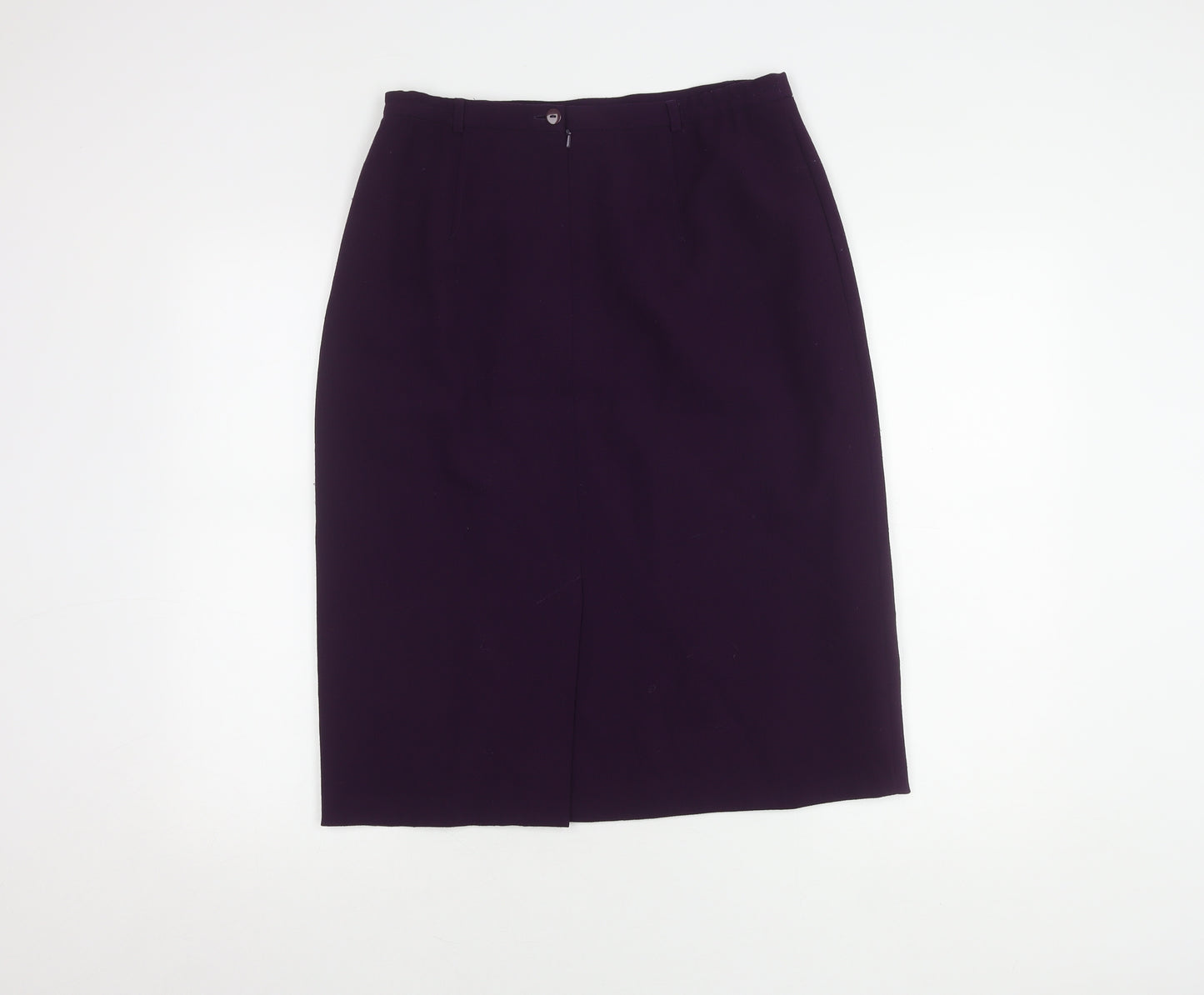 Viyella Women's Purple Pencil Skirt Size 14