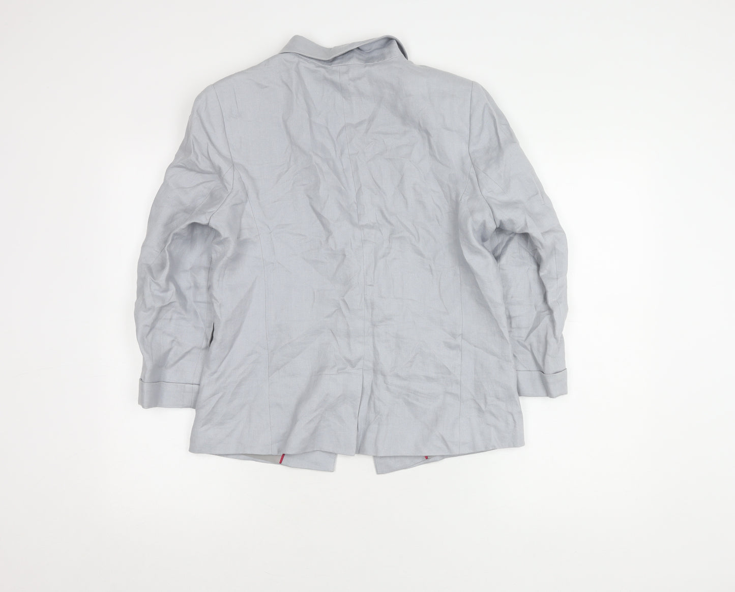 Whistles Grey Women's Blazer Size 12 Regular Fit