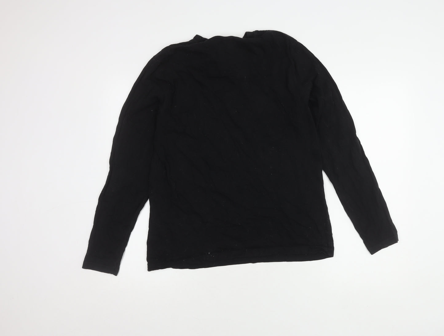 Batman Black Long Sleeve T-Shirt, Men's Small