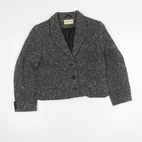 Minuet Women's Black Tweed Suit Jacket Size 12