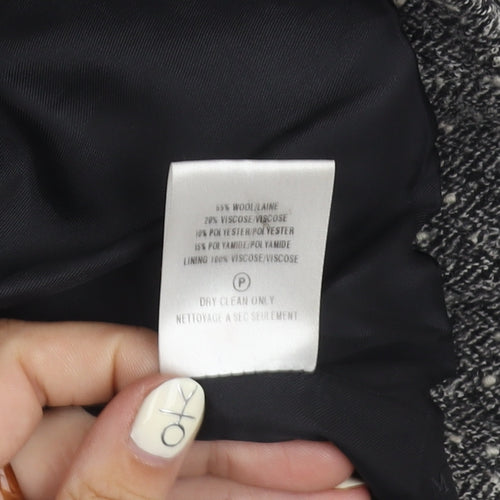 Minuet Women's Black Tweed Suit Jacket Size 12