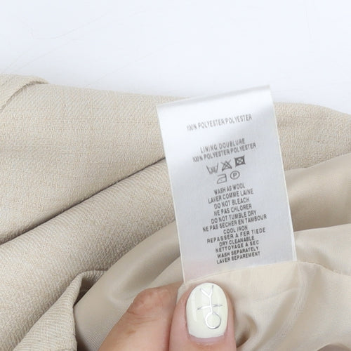 Eastex Women Beige Suit Jacket Size 16