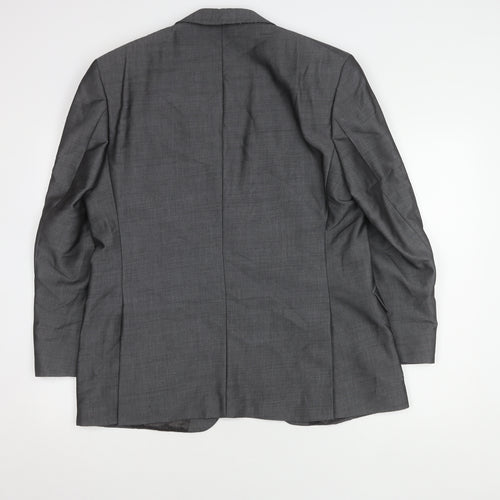 Jasper Conran Men's Grey Blazer, Size 42S Formal Jacket