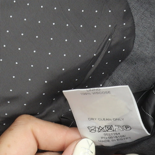 Jasper Conran Men's Grey Blazer, Size 42S Formal Jacket