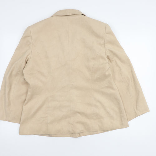 Jacques Vert Women's Beige Blazer, Size 16
