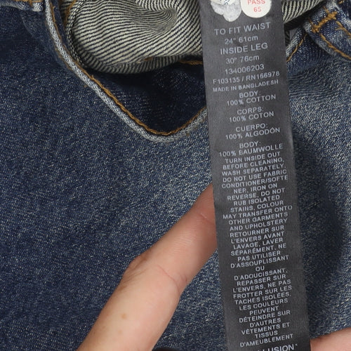 Collusion Women's Blue Jeans, Size 4, Excellent Condition