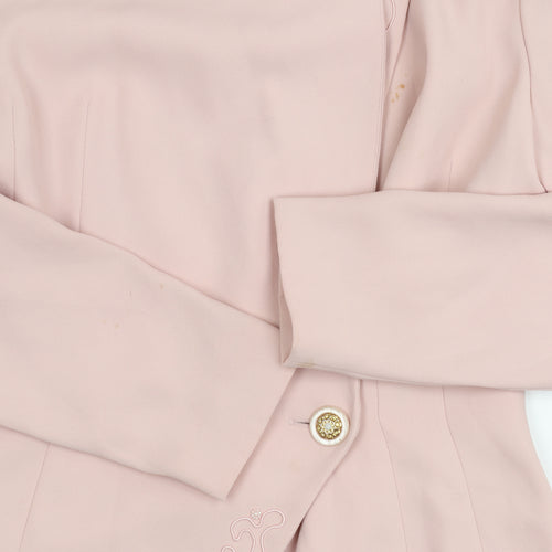 Condici Women's Pink Blazer Size 10 Double-Breasted