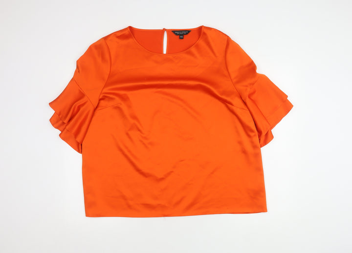 Dorothy Perkins Women's Orange Top - Size 22
