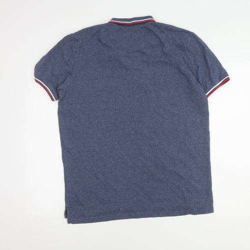 Tokyo Laundry Men's Blue Polo Shirt L - Casual Style
