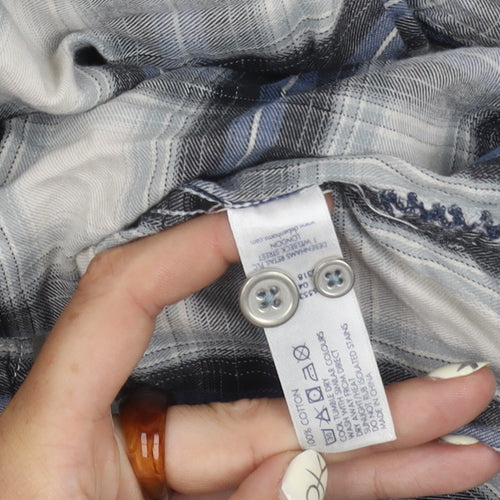 Matalan Men's Multicoloured Plaid Shirt M