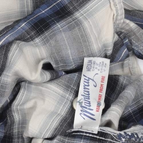 Matalan Men's Multicoloured Plaid Shirt M