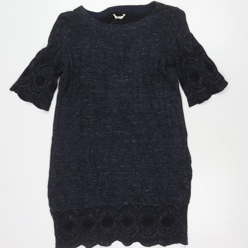 White Stuff Women's Blue Knee Length Dress