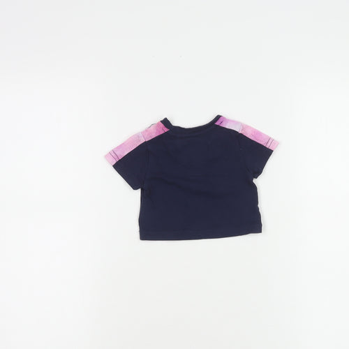 Sonneti Unisex Baby Blue & Pink T-Shirt 6-9 Months