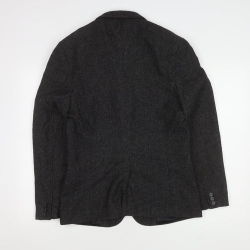 Lost Souls Men's Grey Blazer, M, Regular Fit, Autumn/Winter