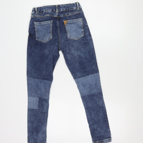 Mandarcy Girls Blue Skinny Jeans 11 Years Cotton Blend