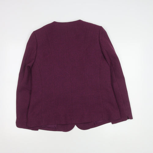 Honor Millburn Women's Purple Size 14 Suit Jacket