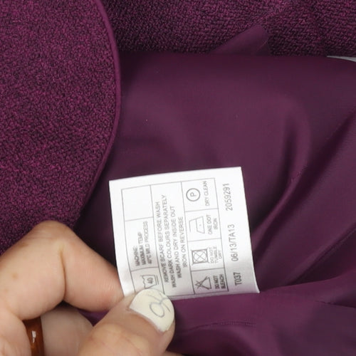 Honor Millburn Women's Purple Size 14 Suit Jacket