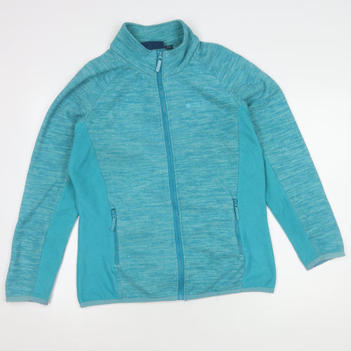 Mountain Warehouse Women's Blue Fleece Jacket Size 14